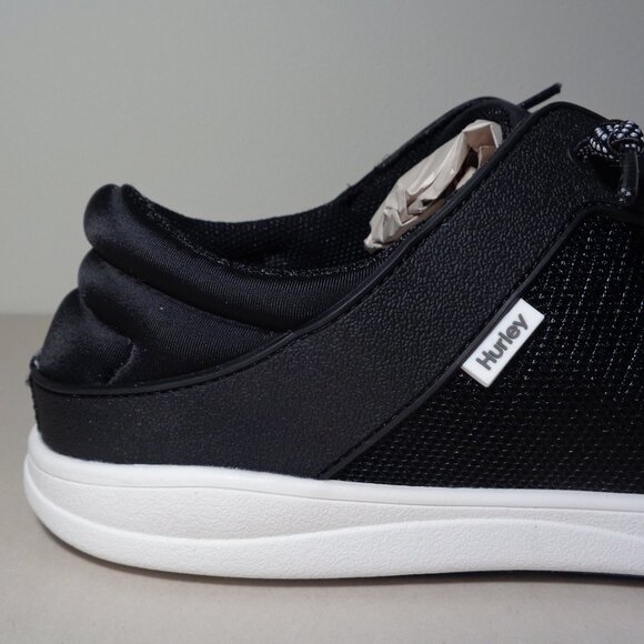 Hurley Size 13 M / SHORELINE / Black / Mesh Loafers / Sneakers New Men's Shoes - Picture 3 of 16
